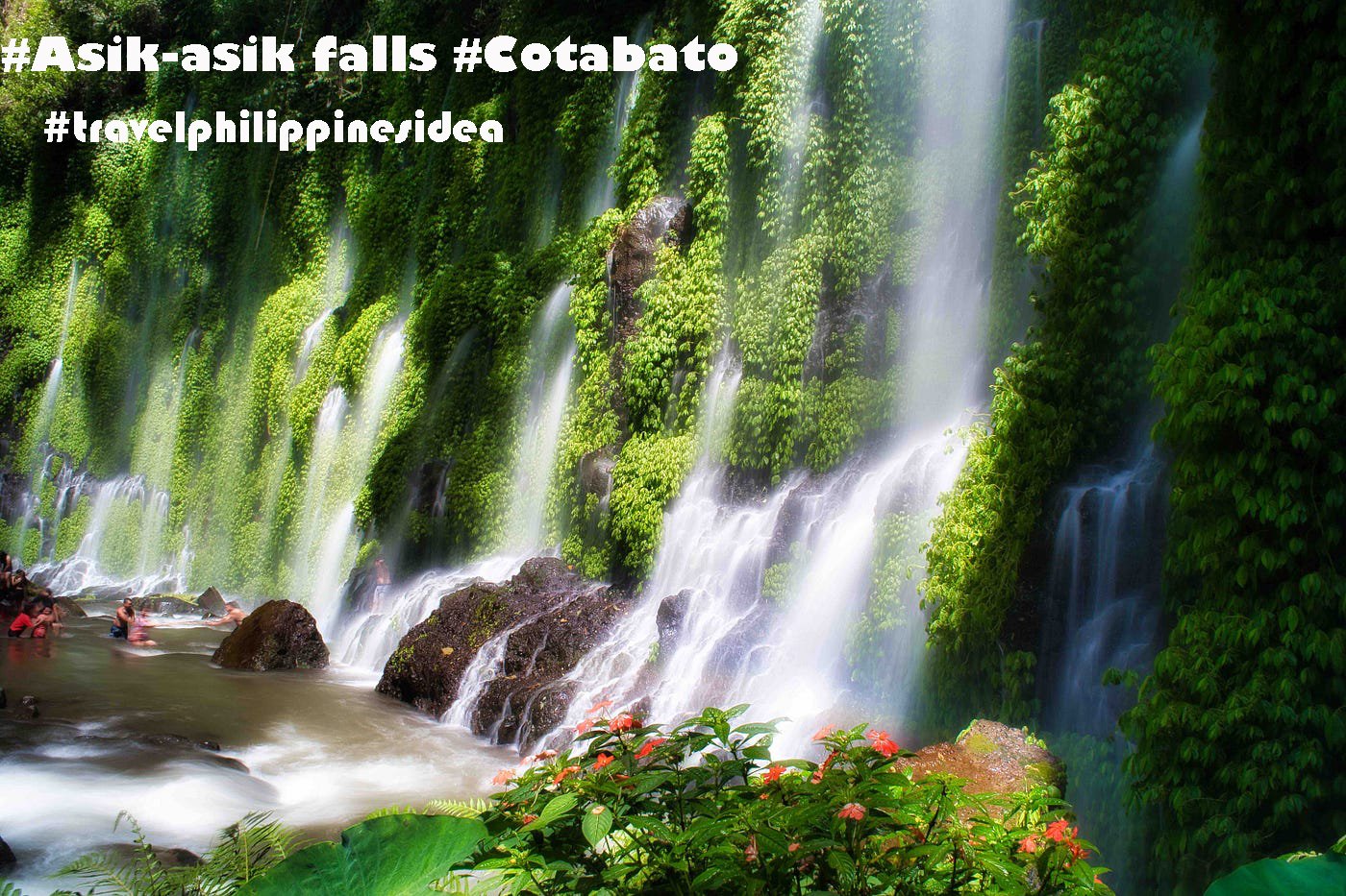 Asik-asik falls in Mindanao