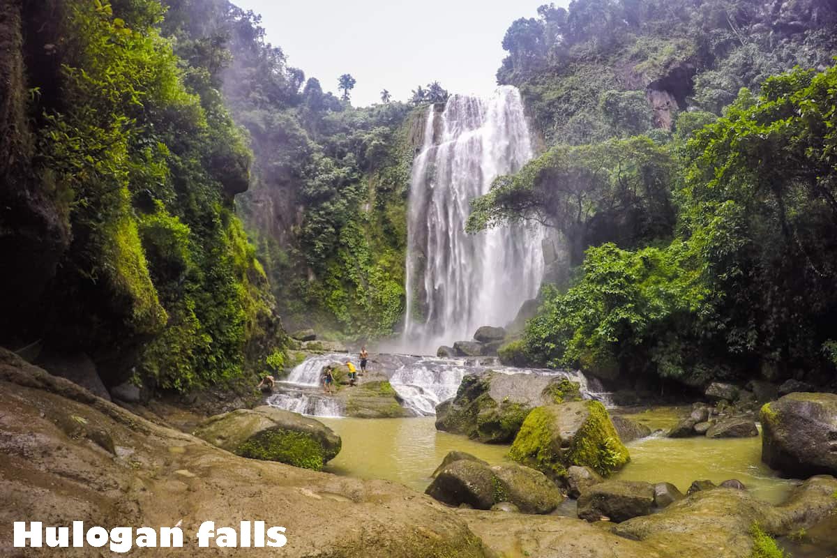 Near water falls in Metro Manila, Hulugan falls