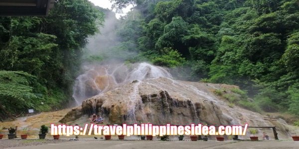 The Bilawa Mainit Hot Waterfall