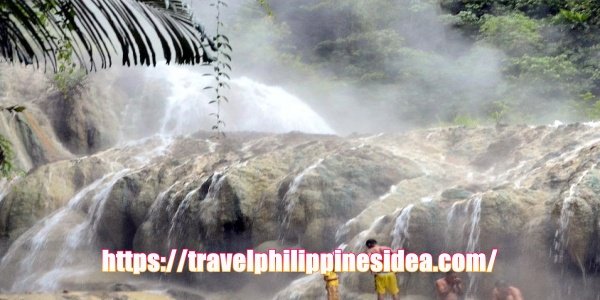 The Bilawa Mainit Hot Waterfall
