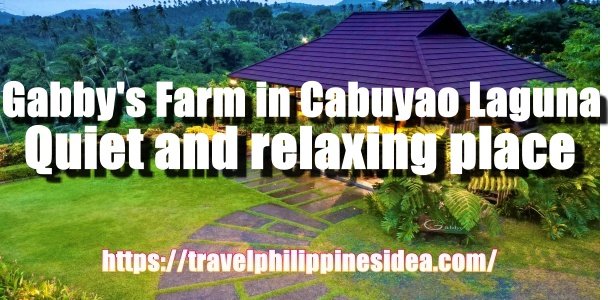 Gabby’s Farm A Modern Bahay Kubo Staycation in Cabuyao Laguna