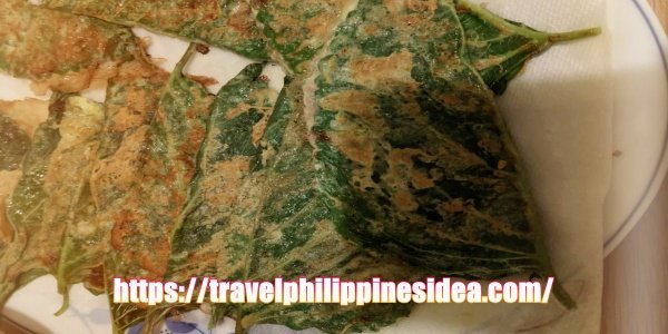 How to Make Pan-fried Perilla Leaves (Kkaennip Jeon) in easy way